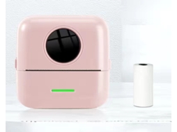 Impressora Térmica Portátil Rosa Mini Impressora Térmica Sem Fio Para Impressão Fotográfica De Bolso Slowmoose