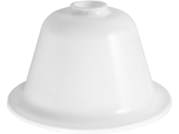 Capa Protetora para Ventilador de Teto, Feita Plástico Branco com Proteção Extra Contra Poeira, CHABERLU