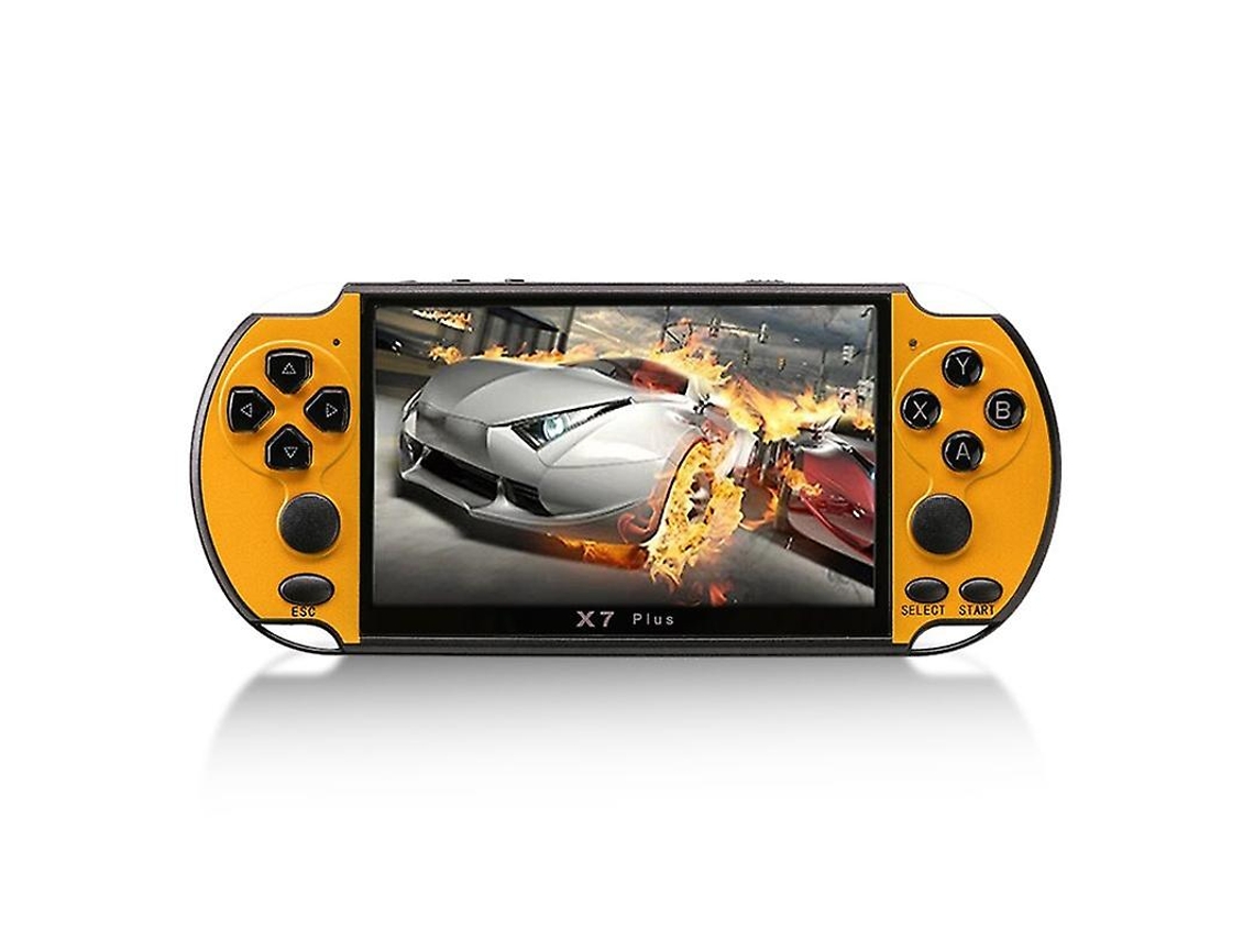 Console De Jogos Portátil Retrô X7 Plus De 5,1 Polegadas Com 8 Gb De Memória VONKELIOS