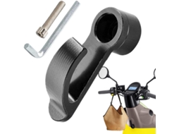 Organizador De Armazenamento Para Capacete De Motocicleta Com Gancho Para Guidão