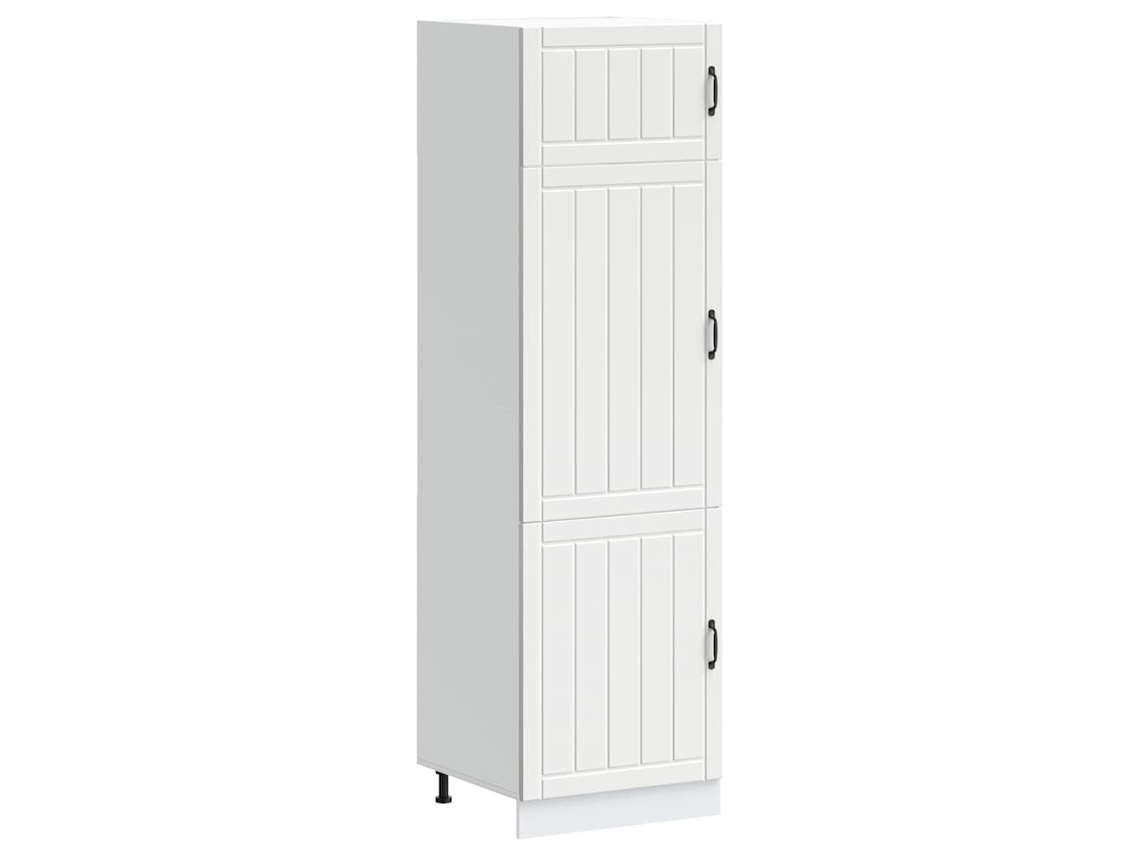Kitchen Cupboard, Kitchen Cupboards Vidaxl Branco Madeira Processada (n/a)