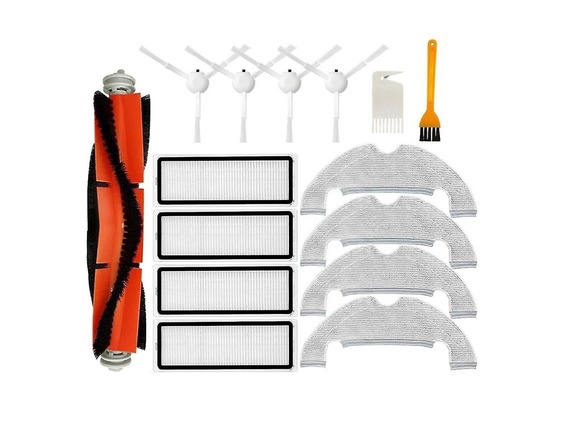 Para Aspirador De Pó Robô D10 Plus Rls3d, Z10 Pro, L10 Plus, Escova Lateral Principal, Filtro Hepa, Esfregões Brilvibera