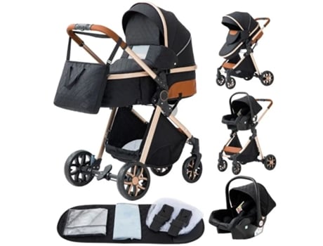Carrinho De Bebé Sdbaby Trio 3 Em 1 Midas (99x61x94 Cm)