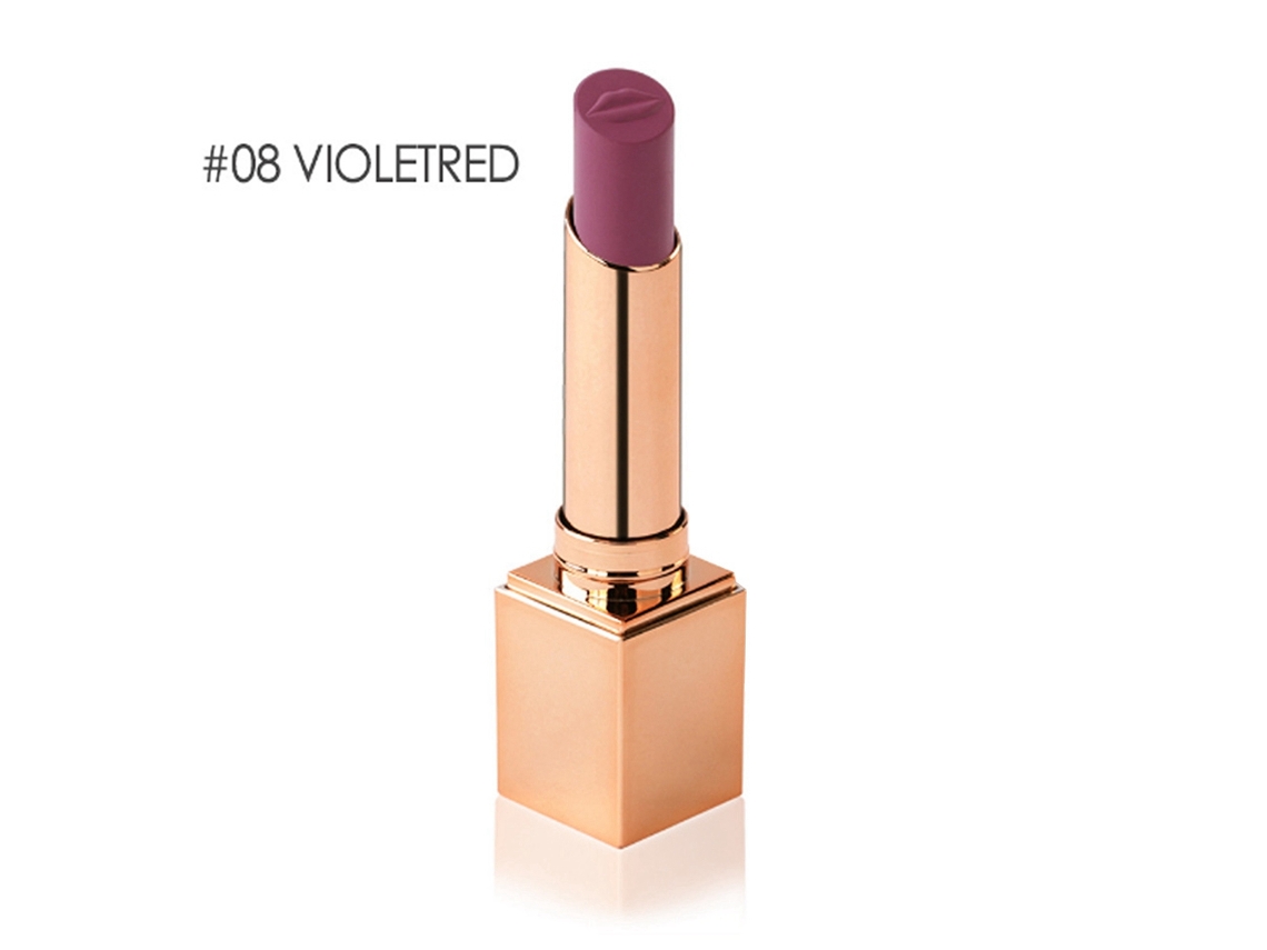 Labial Mate Impermeable De Larga Duración No Pegajoso Brillo Labial 08