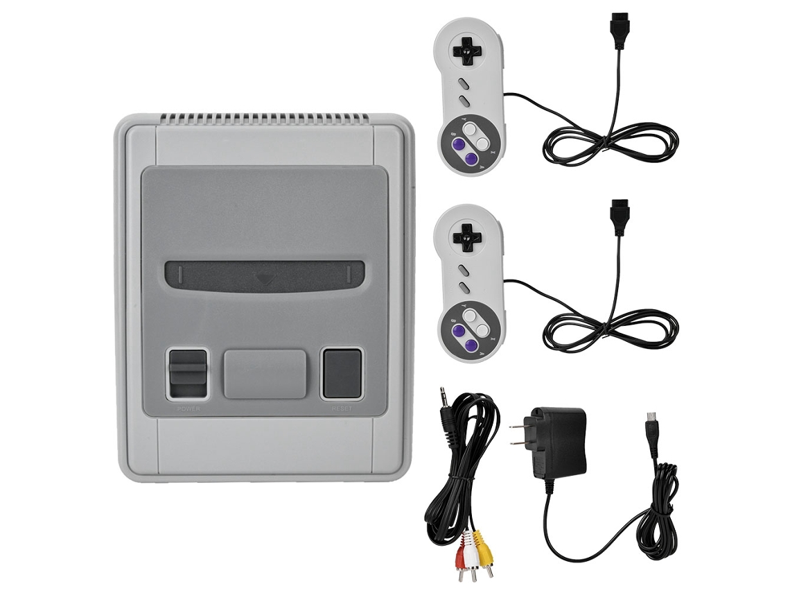 Controle de Jogo com Fio Portátil Mini Console de Jogos 6 em 1 com 2 Controles e Tela HD | S/MARCA