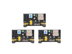 Módulo de Alimentação para Breadboard Regulador de Voltagem DC 3.3v 5v com 3 Posições