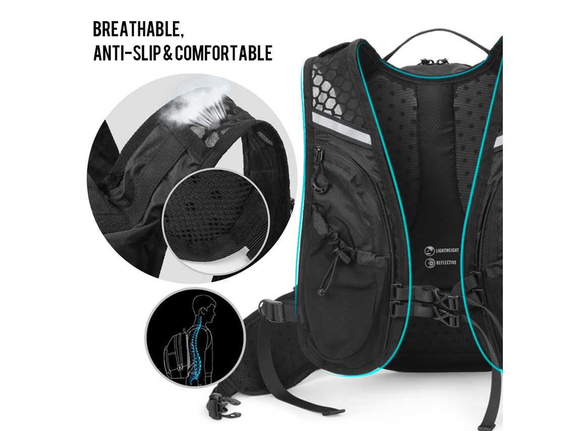 MOCHILA DE CORRIDA MALI 12L para outdoor, masculina e feminina