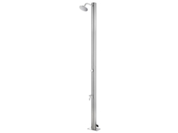 Vidaxl Chuveiro De Jardim 215 Cm Aço Inoxidável