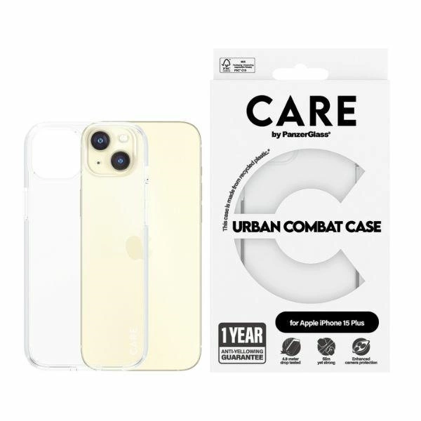 Capa Protetora PANZERGLASS Para Iphone 15 Plus Urban Combat Capa Transparente