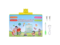 Mali livro Educativo Eletrônico Árabe inglês para Bebês com Música e Quadro Branco Interativo