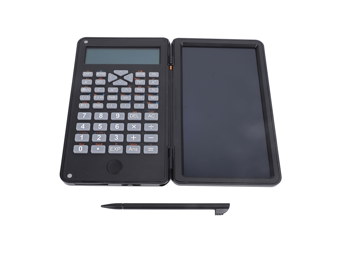 Calculadora Científica Com Tablet Lcd Plegável 6 Polegadas