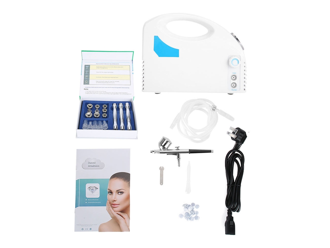 Espalhador De Vácuo Oxigênio Peeling Facial Dermabrasão Microdermabrasão