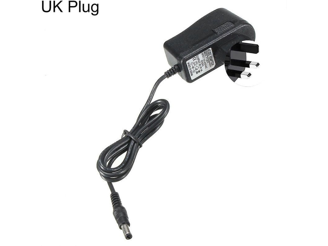 Yuru adaptador de Alimentação para Pedais de Guitarra 9v 1a Carregador para Efeitos Stompbox com Plugue Eu/uk