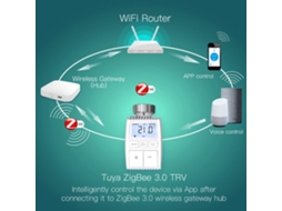 Termostato Inteligente de Radiador Zigbee3.0 | S/MARCA