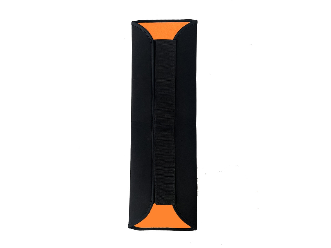 Capa Bateria Bicicleta Elétrica Impermeável Poeira Frio Laranja