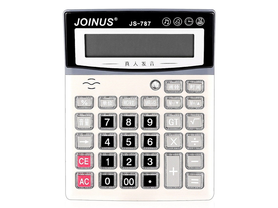 Calculadora Portátil Eletrônica Manual Estudante Escritório