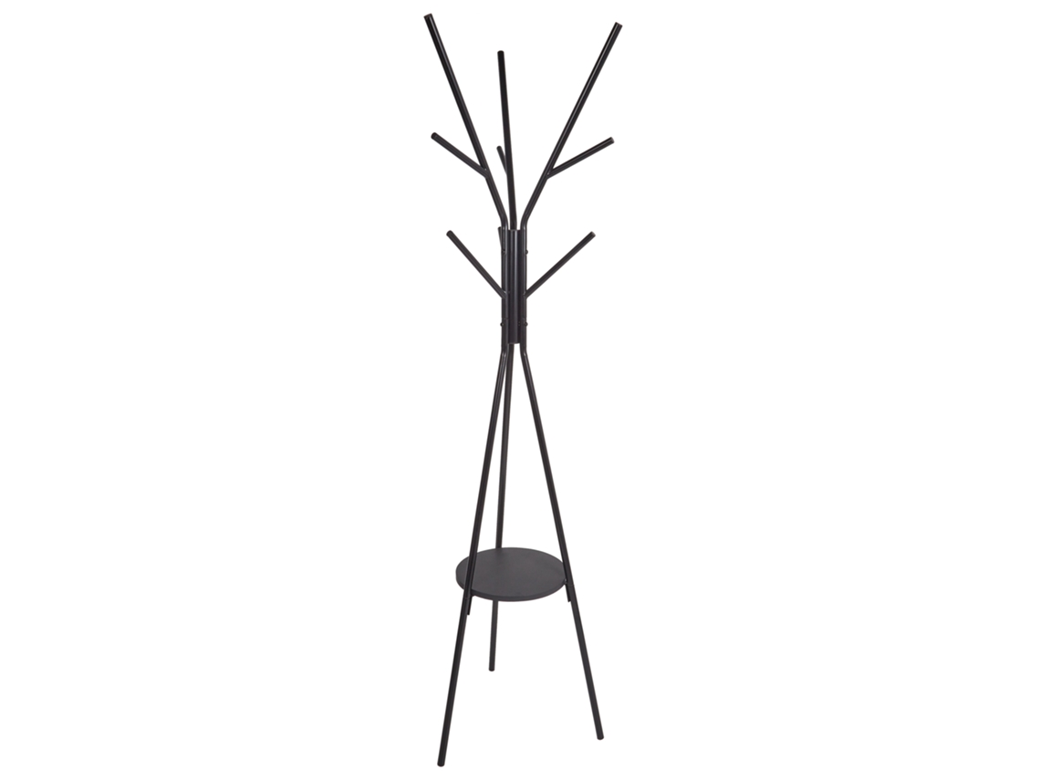 Bengaleiro BELIANI Colby de Aço Preto 33x33x180