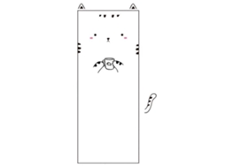 Autocolante De Parede Gato Cartoon Adorável Da Laxiscreed Para Decorar Ambientes Infantis
