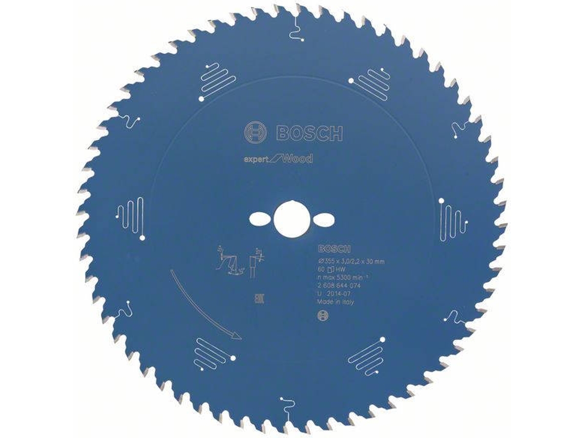 Lâmina Para Serra Circular BOSCH 2 608 644 074
