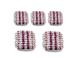 Unhas Falsas De Dedo Do Pé Artificiais Diy Decoração De Unhas Vermelho Branco Rosa