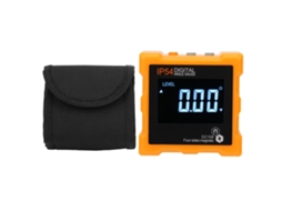 Inclinômetro Digital Magnético com Medidor de Ângulo IP54, para Medição Industrial, LCD S/MARCA