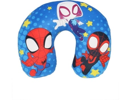 Almofada De Viagem Para Crianças Spiderman Spidey Friends, Almofada Cervical Número Do Artigo Aym075557