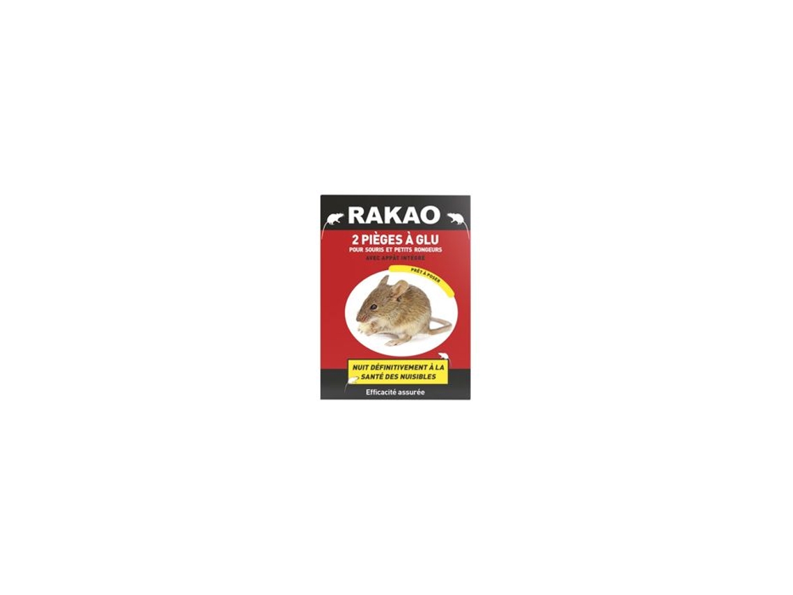 Lote De 2 Placas Adesivas Para Ratos Rakao Rakao