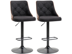 Mesa de Bar BTFORUS para cozinha, com prateleiras, 120x40x105cm, pés de aço preto