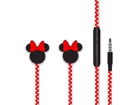 ERT - Earphones 3D Disney (minnie red)
