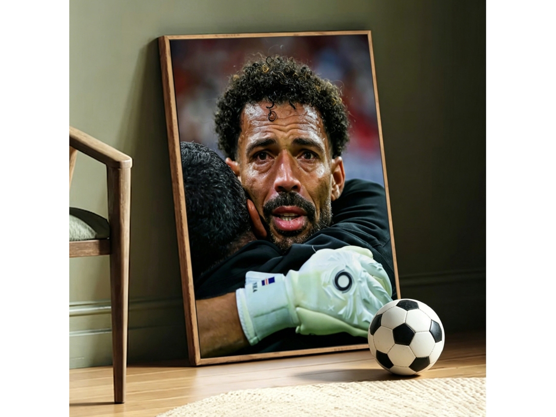Quadro Decorativo com Textura 30x40cm, Copa do Mundo 2026, Momento Empate, para Fãs de Futebol, STELASPLEN