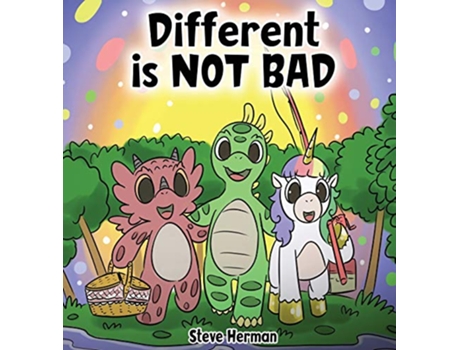 Livro Different is NOT Bad de Steve Herman (Inglês - Capa Dura)