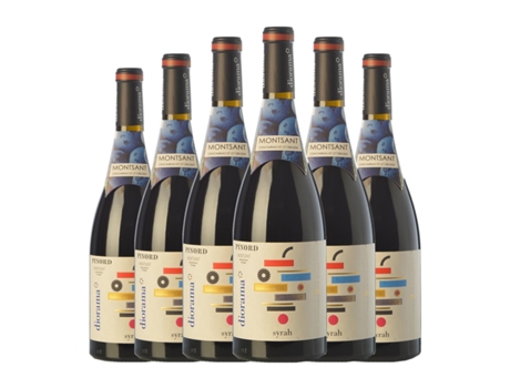 Vinho PINORD Diorama Syrah Montsant Jovem (0.75 L - 6 Unidades)