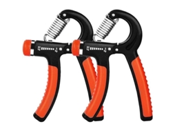 Fortalecedor De Agarre Mano (2 Pack) Ajustable 5-60kg Ejercitador De Antebrazo Y Muñeca Para Rehabilitación Y Deporte