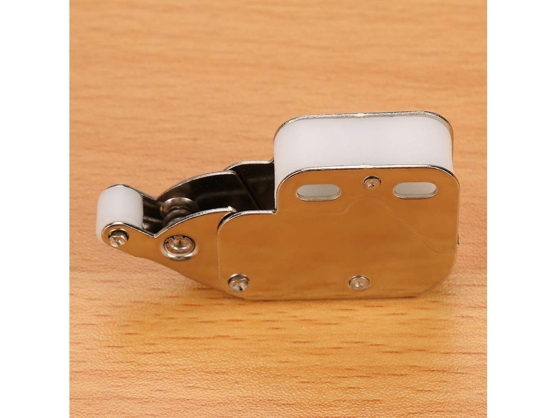 Conjunto De 10 Mini Travas Pressão Para Armários, Com Acabamento