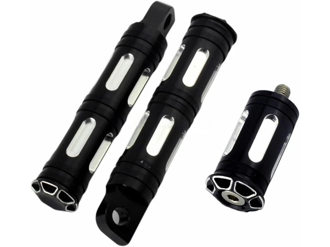 Apoios para os Pés do Piloto Adequados Harley Sportster XL Pedais Apoio Compatíveis Estes Traseiros Liga