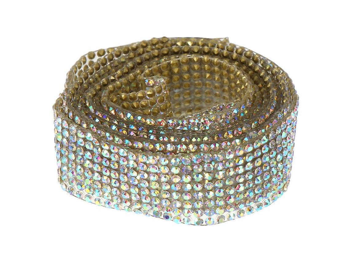 Cinto de Strass de 1 Rolo ALLINLESS