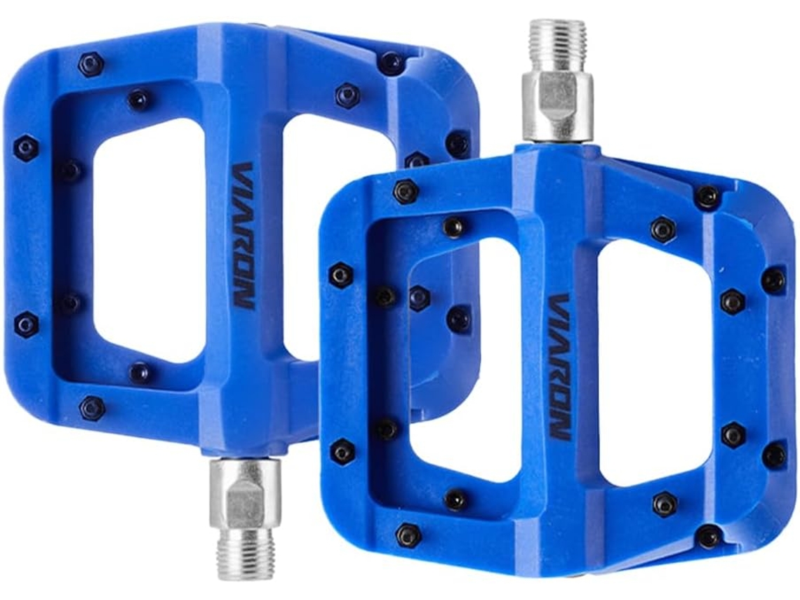 Pedais De 9/16 Polegadas Para Bicicleta Mtb, Antiderrapantes, Com