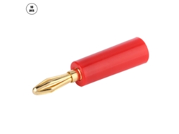 Conector De Áudio Banana De Cobre Niquelado Laxiscreed, Sem Solda, 4mm Para Áudio De Alta Qualidade