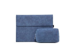 Capa Flip Resistente HEXINYIGJLY para Surface Pro 8 antichoque com suporte caneta e bolsa Azul