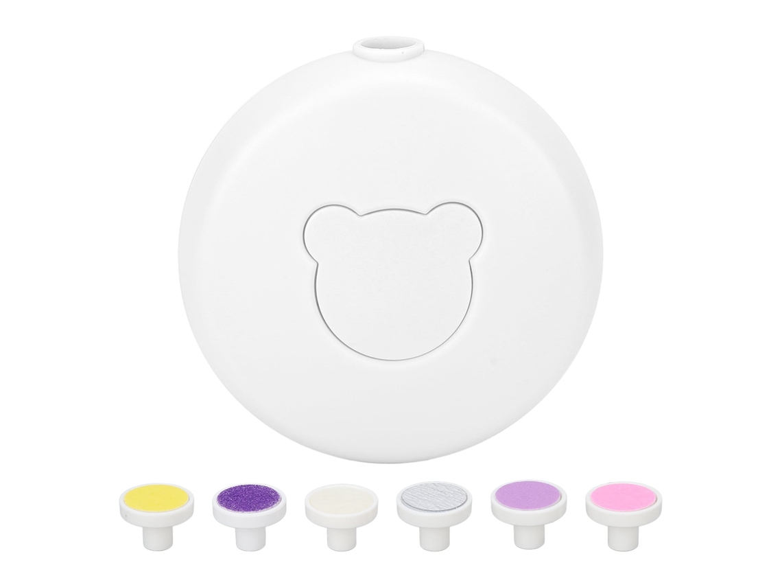 Lurelia Lima Elétrica Para Unhas De Bebé, Em Abs, Ergonómico, Cor Branco, Para Bebé E Criança