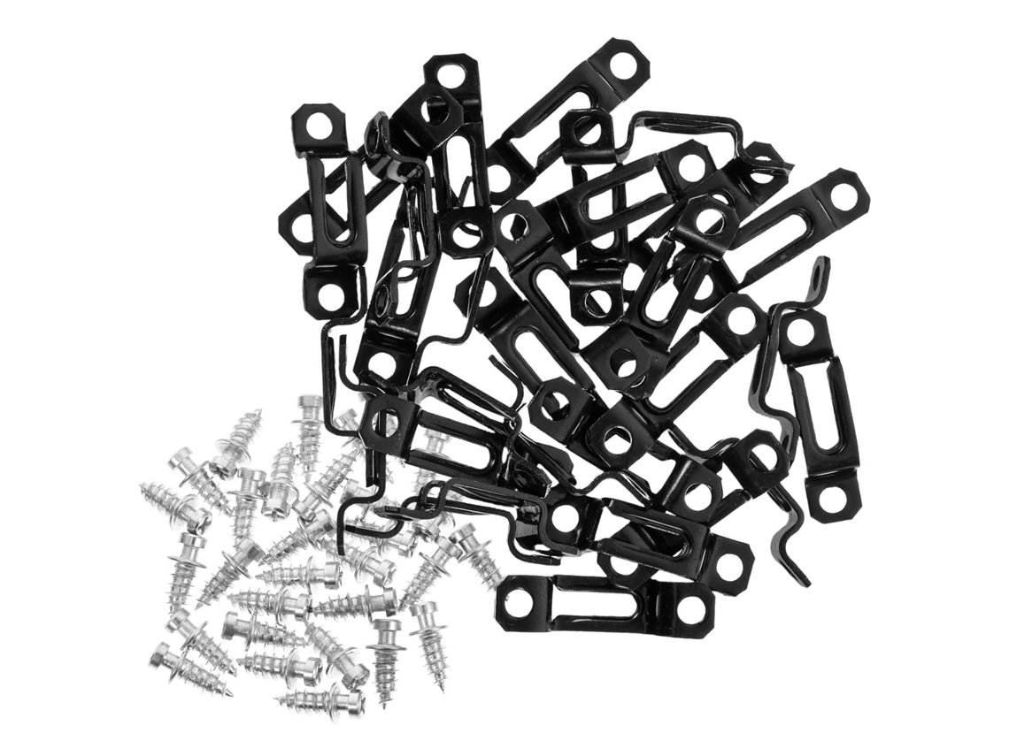 Hemobllo Conjunto De 30-conectores Invisíveis, Fixação Oculta, Estáveis E Confiáveis, Para Móveis, Armários E
