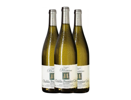 Vinho branco OLIVIER TRICON Montmains Chardonnay Chablis Premier Cru (0.75 L - 3 Unidades)