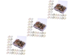 Artibetter Série 3-mini Clipes De Papel Em Formato Coração, Pequenos Prendedores, Decoração De Escritório, Metal