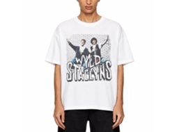 Rockinstone Bill And Ted Sketchy Stallyns White Adult T-shirt Size:xxxl
