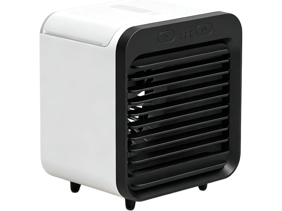 Ventilador Portátil Movido A Energia Solar, De Mesa Recarregável