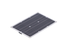 Painel Solar Flexível 23 W com Saídas USB BRILVIBERA