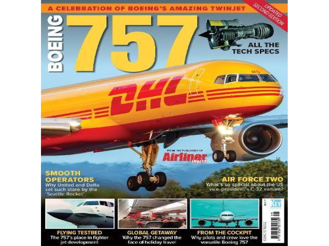 Livro Boeing 757 de Paul Hamblin (Inglês)