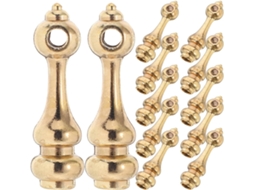 Conectores Para Corrimão De Vidro Pretyzoom, 12 Peças, Suportes De Canto Em Liga Zinco, 4mm De Diâmetro, Ferragens Para