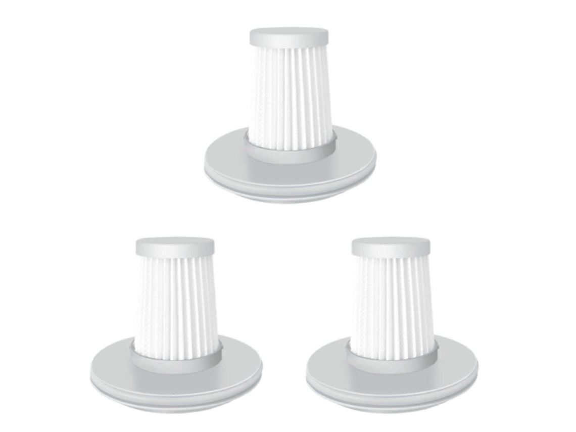 Conjunto De 3 Filtros Hepa De Reposição Para Aspirador De Pó Xiaomi Mijia Para Remoção De Ácaros (mjcmy01dy)_ptg