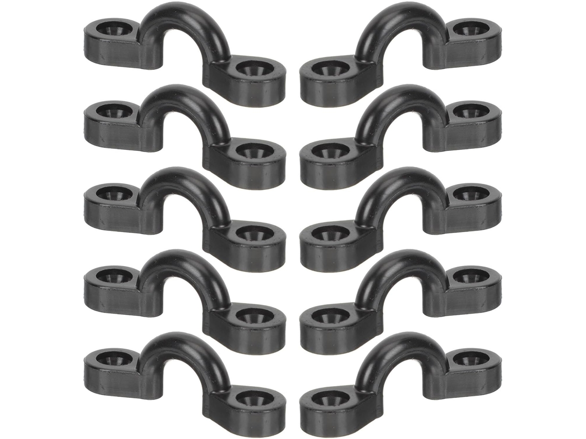 Kit Com 10 Ilhós Elásticos Fáceis De Guardar, Em Nylon E Aço, Para Montagem De Equipamentos Em Caiaques